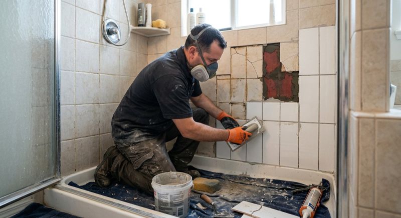 Bathroom Tile Repair Service